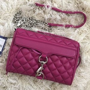 NWT Rebecca Minkoff quilted mini mac crossbody bag